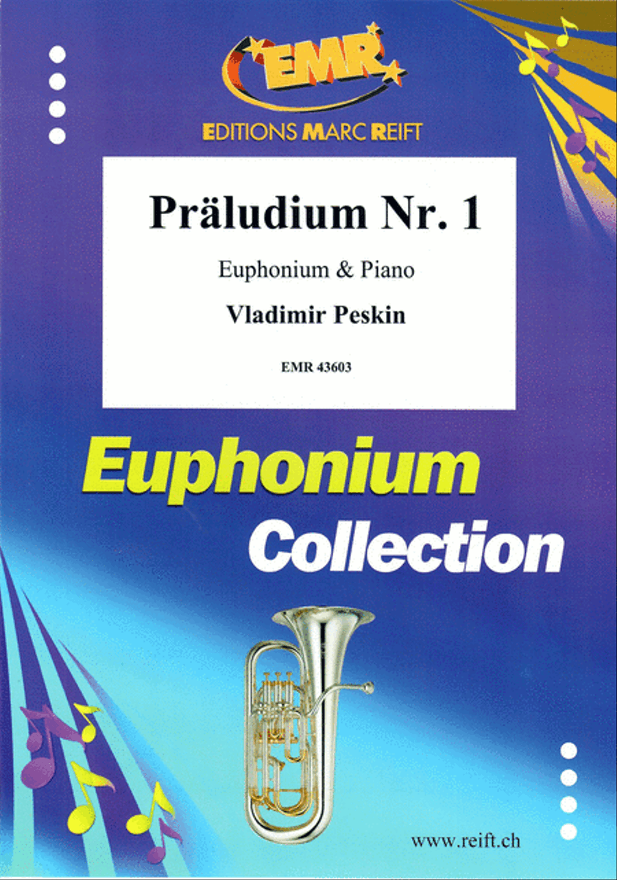 Praludium No. 1 Euphonium scores gallery preview page 1