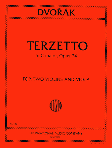 Antonin Dvorak: Terzetto in C major, Op. 74 (parts)