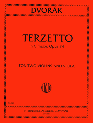Book cover for Terzetto In C Major, Opus 74