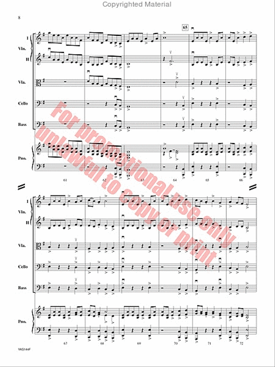 Portal Gates String Orchestra scores gallery preview page 9