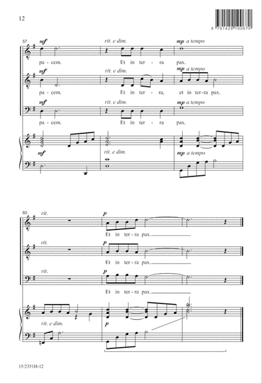 Et In Terra Pax Et In Terra Pax TTB scores gallery preview page 13