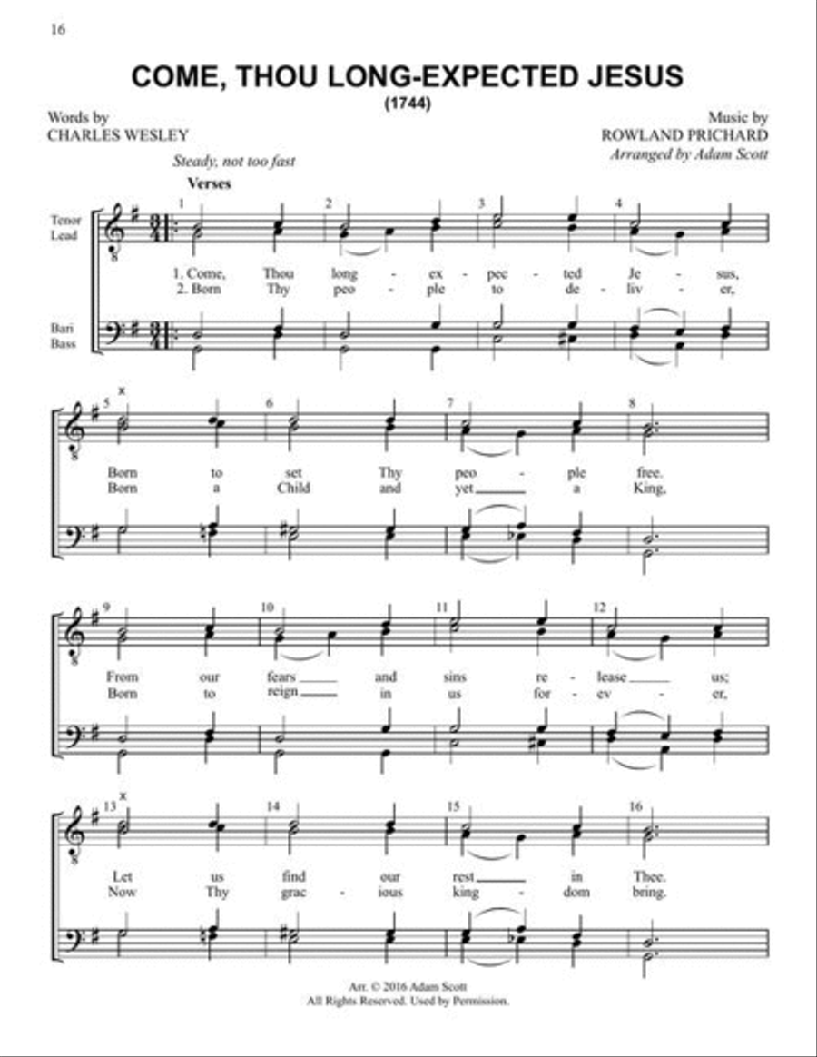 Yuletide Favorites TTBB scores gallery preview page 6