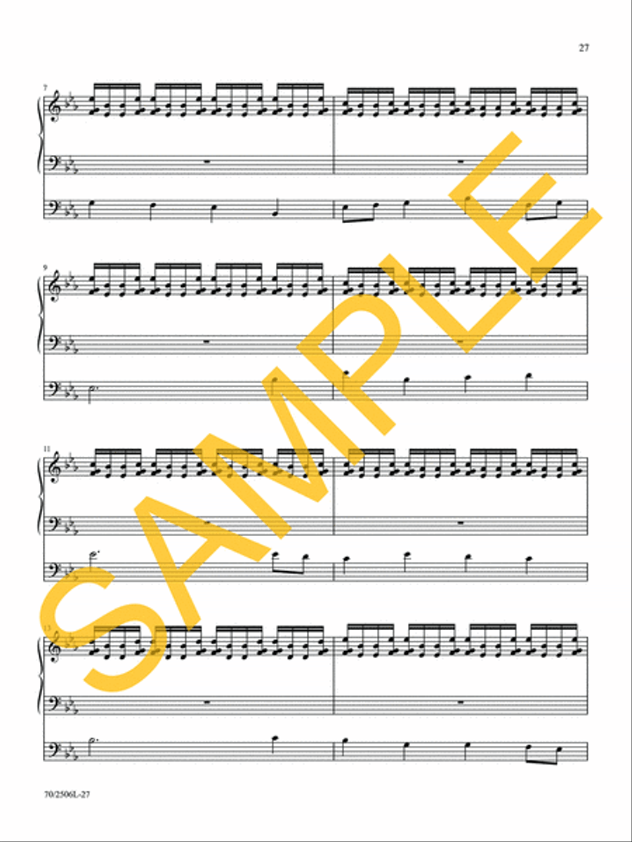 My Faith Looks Up to Thee Organ Solo scores gallery preview page 21