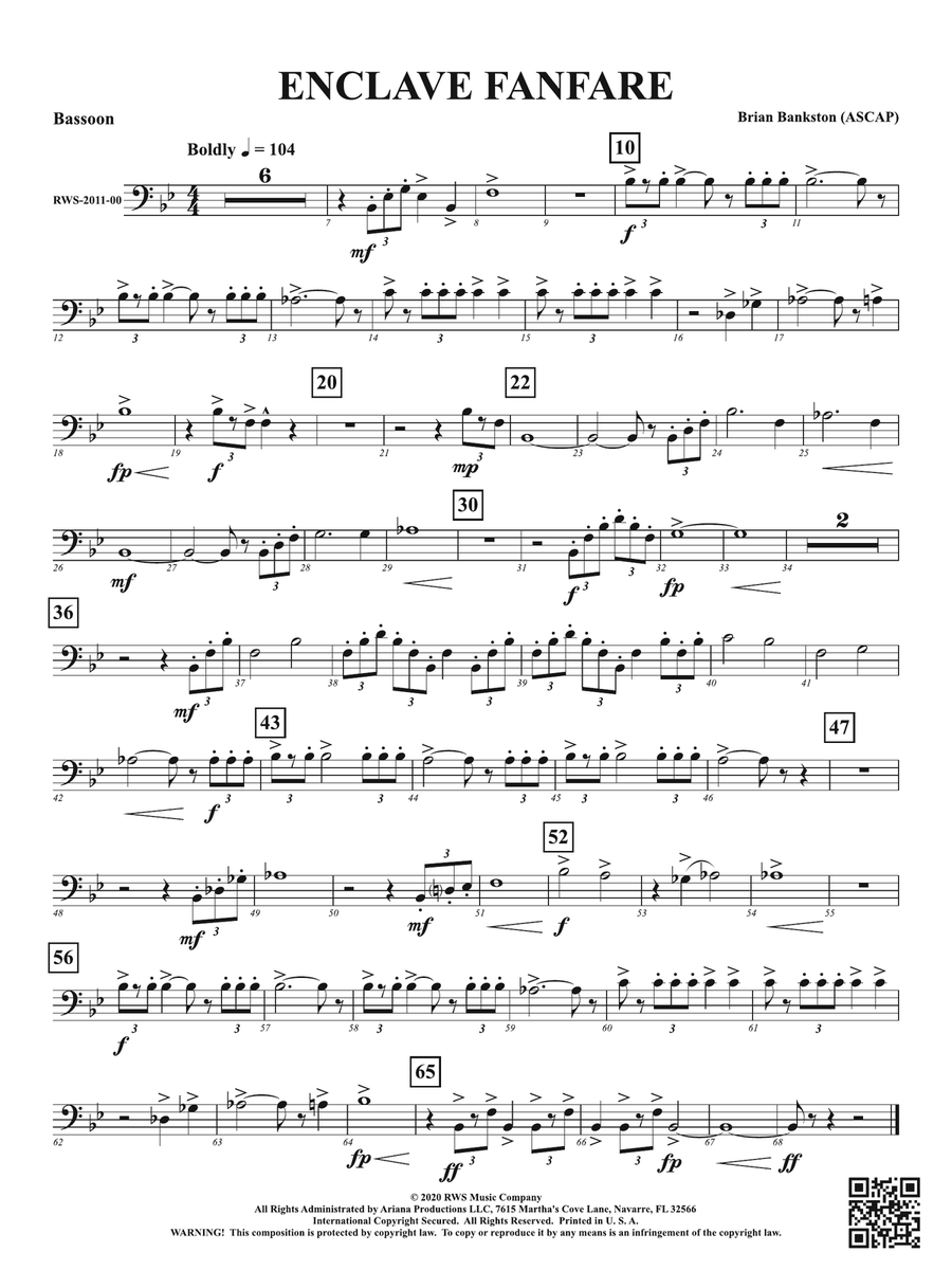 Enclave Fanfare: Bassoon