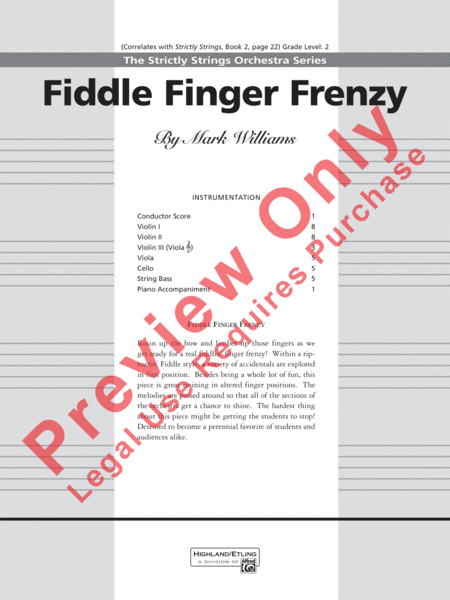 Fiddle Finger Frenzy image number null