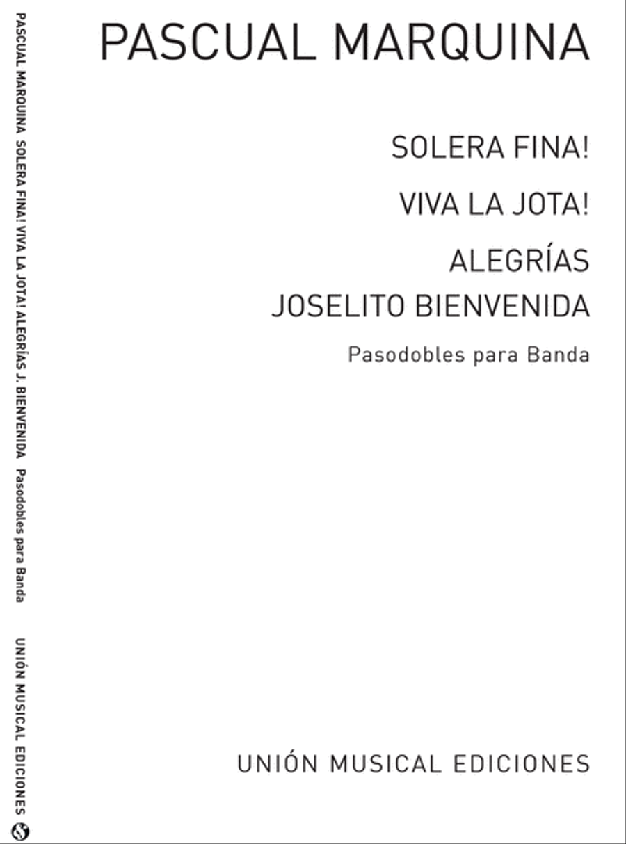 Pasodobles Para Banda Concert Band scores gallery preview page 1