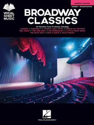 Book cover for Broadway Classics - Women's Edition