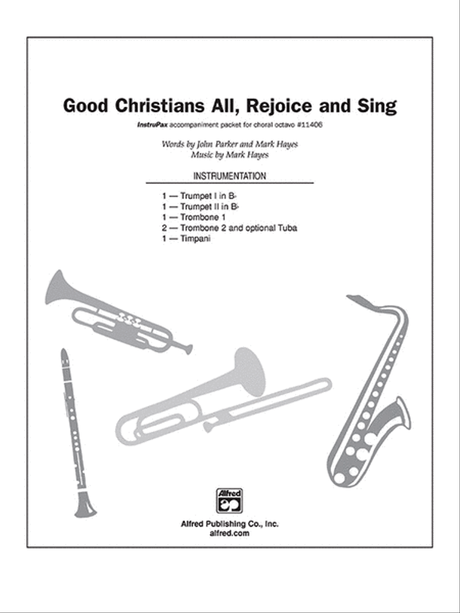 Good Christians All, Rejoice and Sing (An Easter Concertato) Choir scores gallery preview page 1