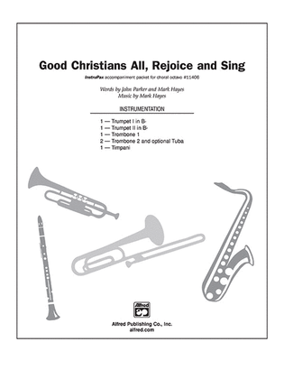 Book cover for Good Christians All, Rejoice and Sing (An Easter Concertato)