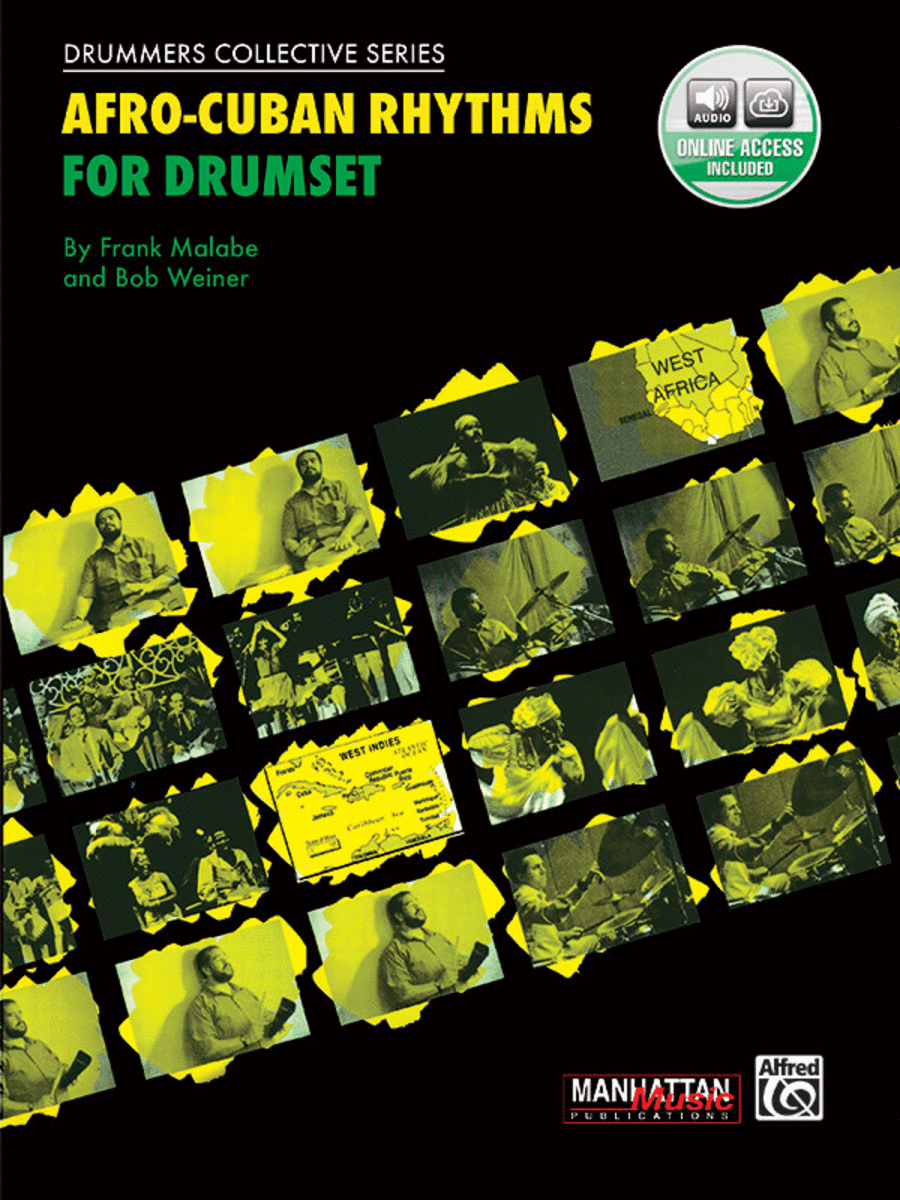 Afro-cuban Rhythms For Drumset Book And Cd
