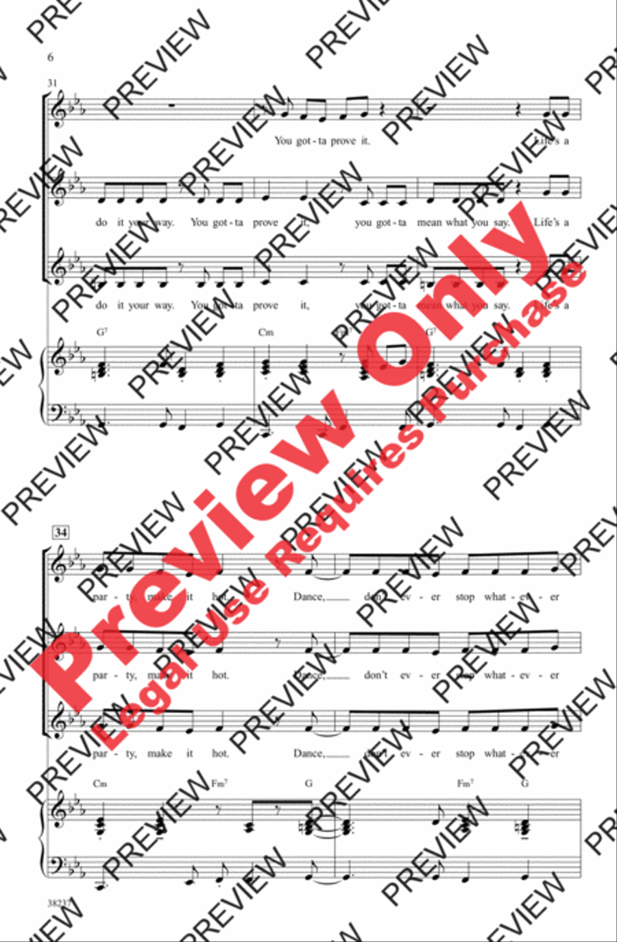 Let's Get Loud Women's Choir scores gallery preview page 6