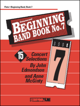 Book cover for Beginning Band Book No. 7 - Flute