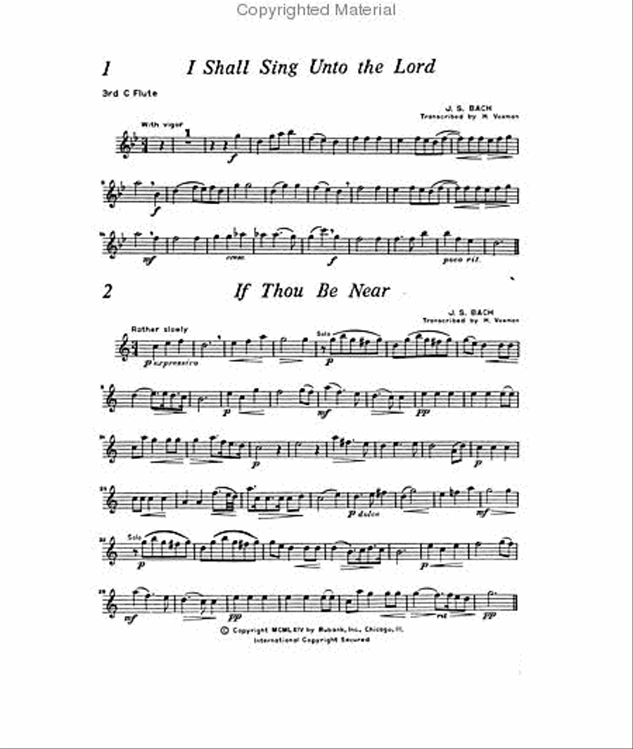Quartet Repertoire for Flute Flute Quartet scores gallery preview page 2