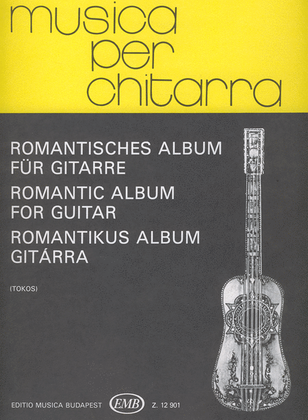 Book cover for ROMANTISCHES ALBUM FÜR GITARRE