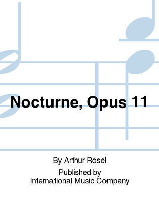 Book cover for Nocturne, Opus 11