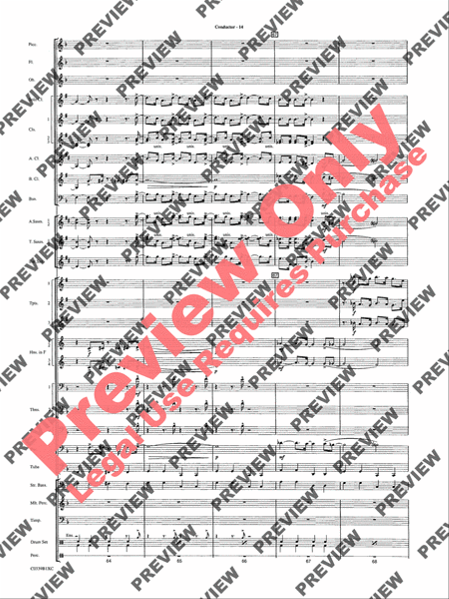 In the Miller Mood Concert Band scores gallery preview page 17