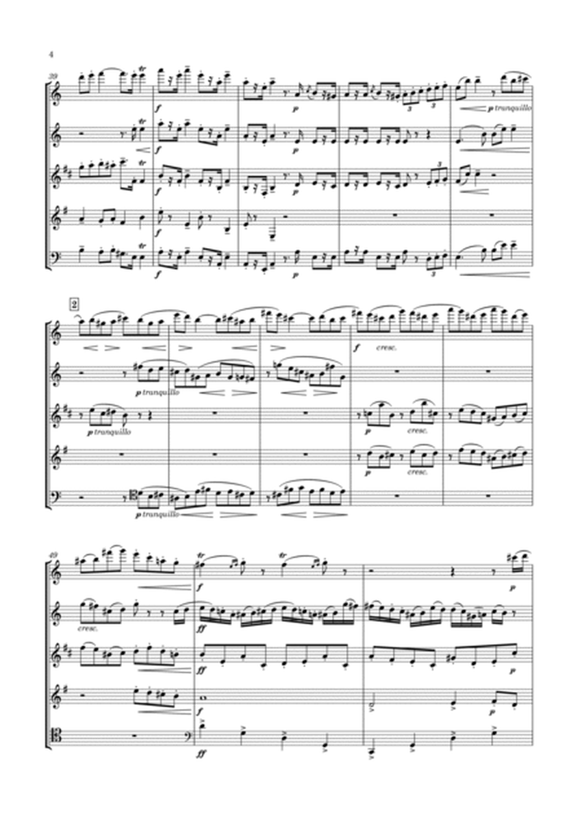 Klughardt - Wind Quintet, Op.79 image number null