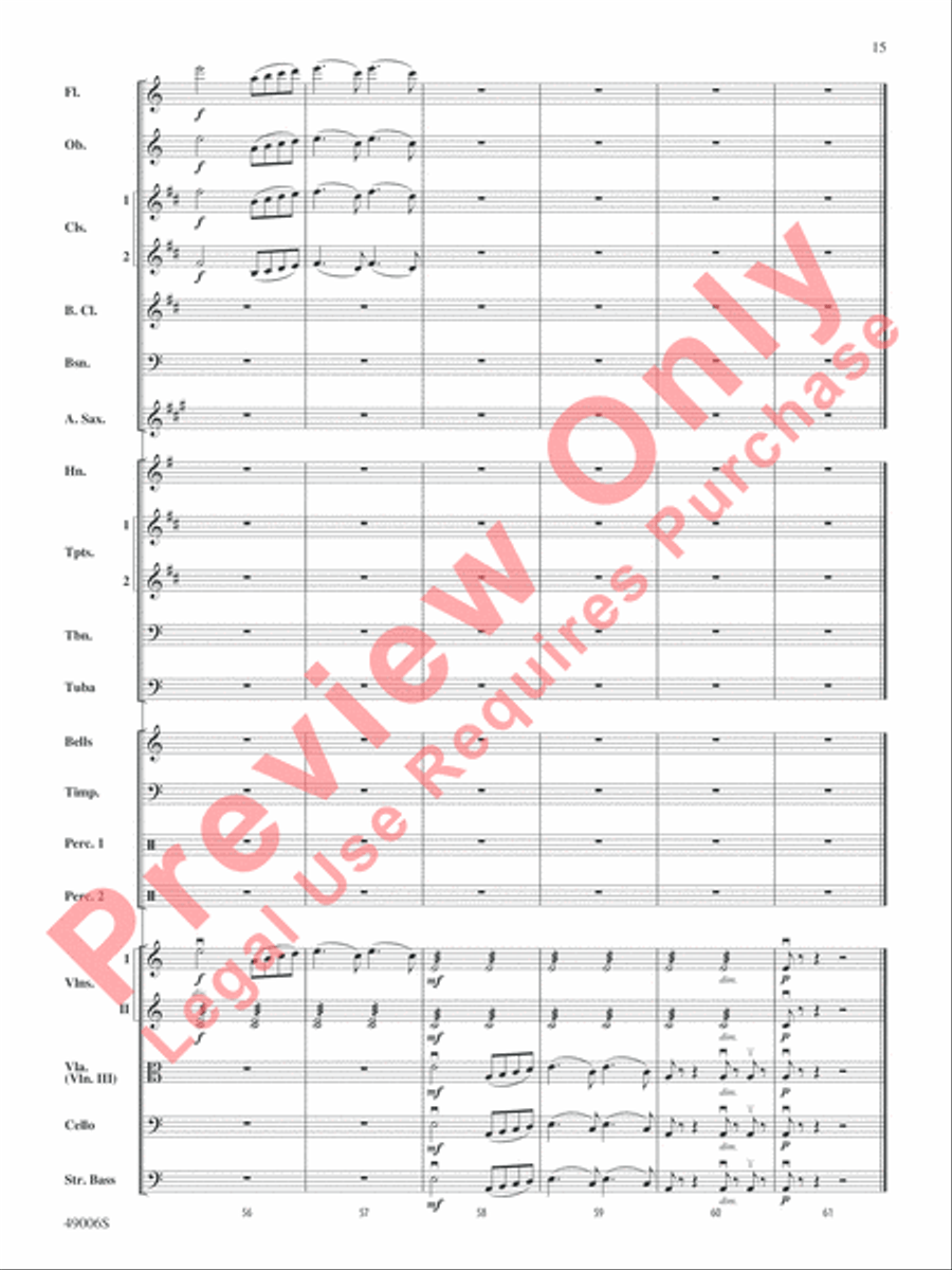 Swan Lake Swan Lake Full Orchestra scores gallery preview page 16