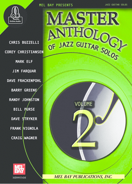 Master Anthology of Jazz Guitar Solos Volume 2 image number null