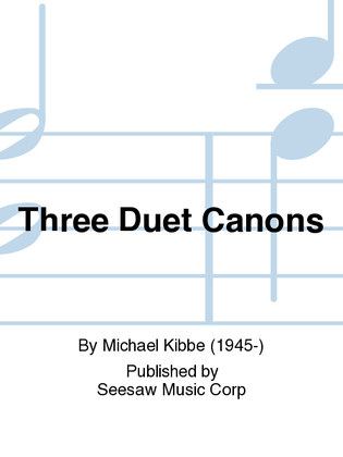 Three Duet Canons