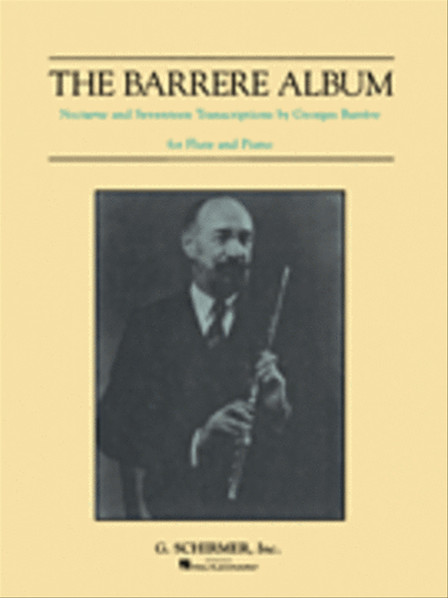 The Barrére Album The Barrére Album Flute Solo scores gallery preview page 1