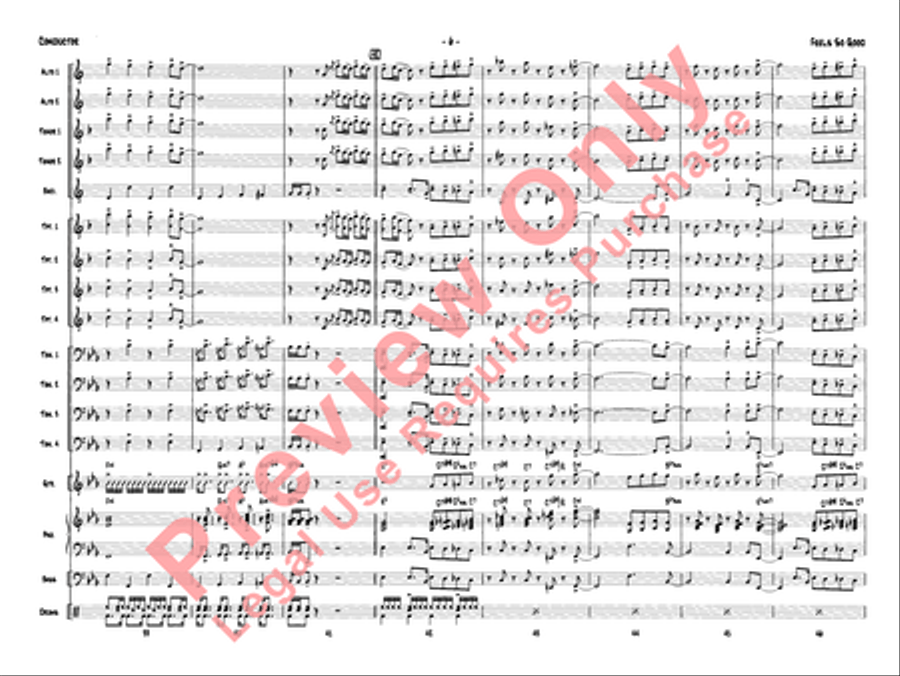 Feels So Good Jazz Ensemble scores gallery preview page 9