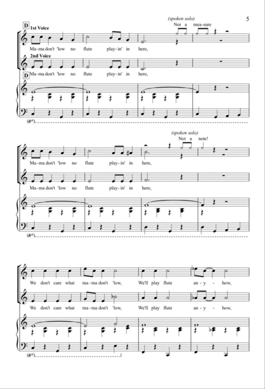 Mama Don't 'Low No Music Played In Here TB scores gallery preview page 4