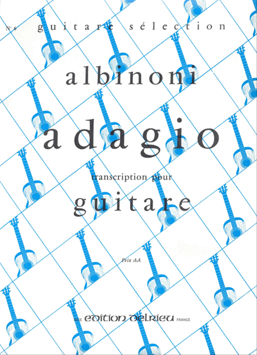 Adagio Acoustic Guitar scores gallery preview page 1