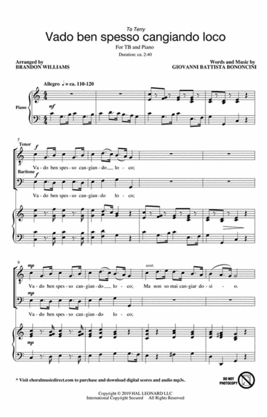 <br>Sheet music extract