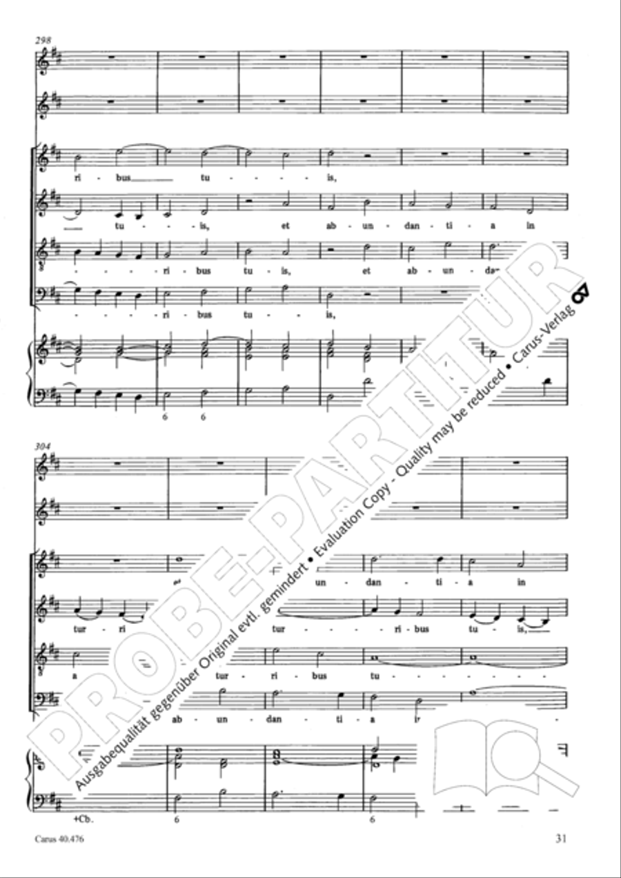 Psalm 121 (Laetatus sum) SA scores gallery preview page 32