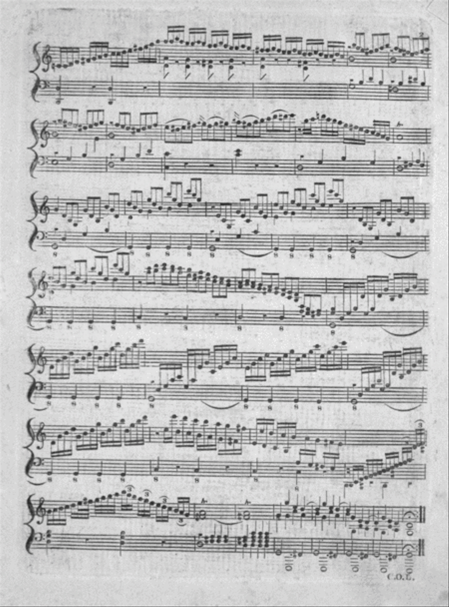Clementi's Octave Lesson, Op. Piano Solo scores gallery preview page 3