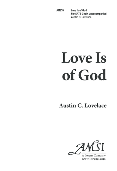 Love is of God