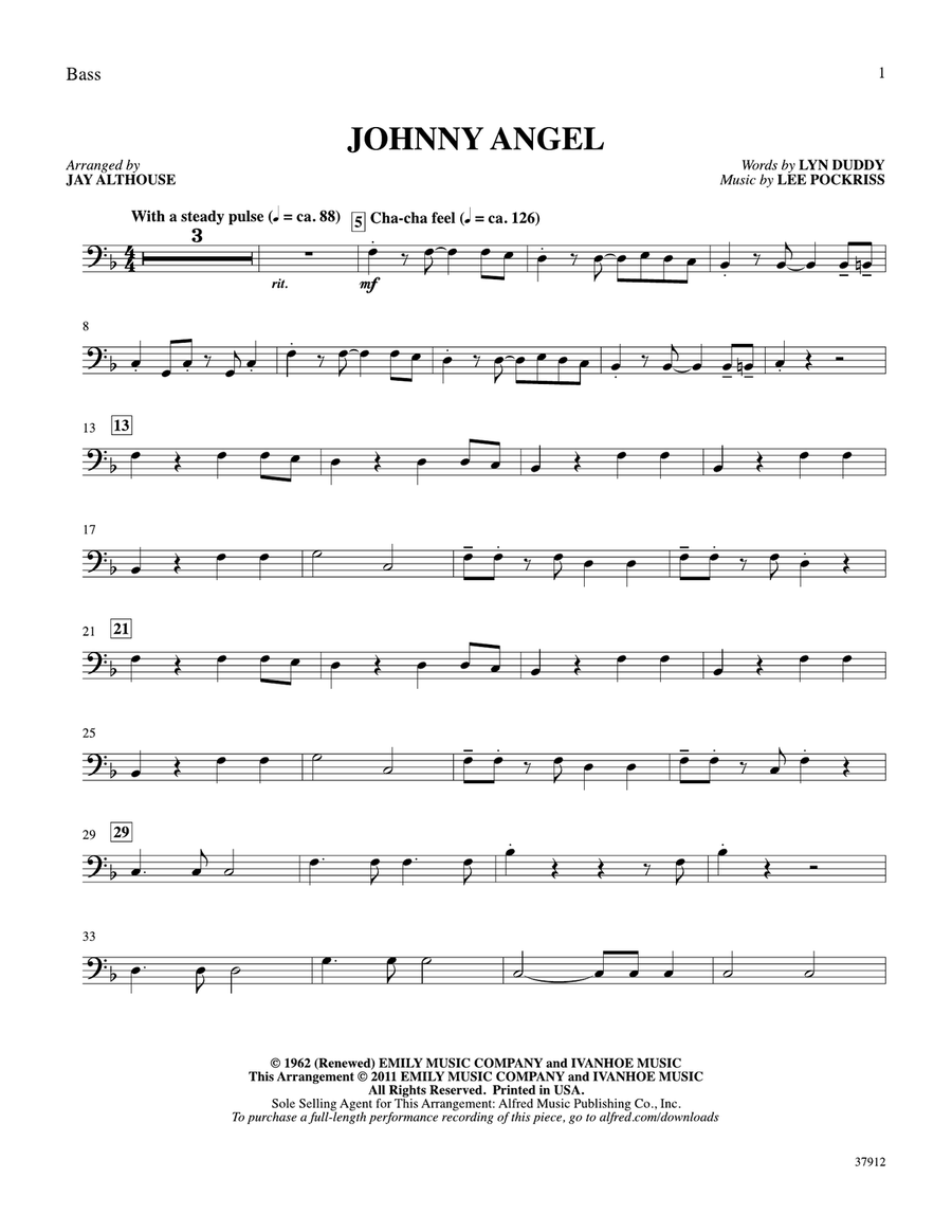 Johnny Angel: String Bass
