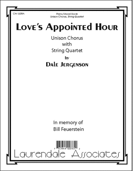 Love's Appointed Hour (Choral Score)