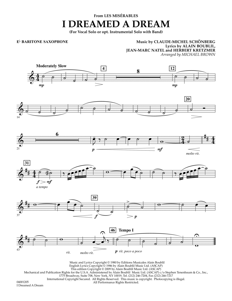 I Dreamed a Dream (from 