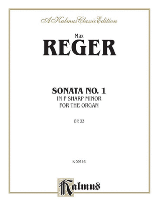 Book cover for Sonata in F-sharp Minor, Op. 33