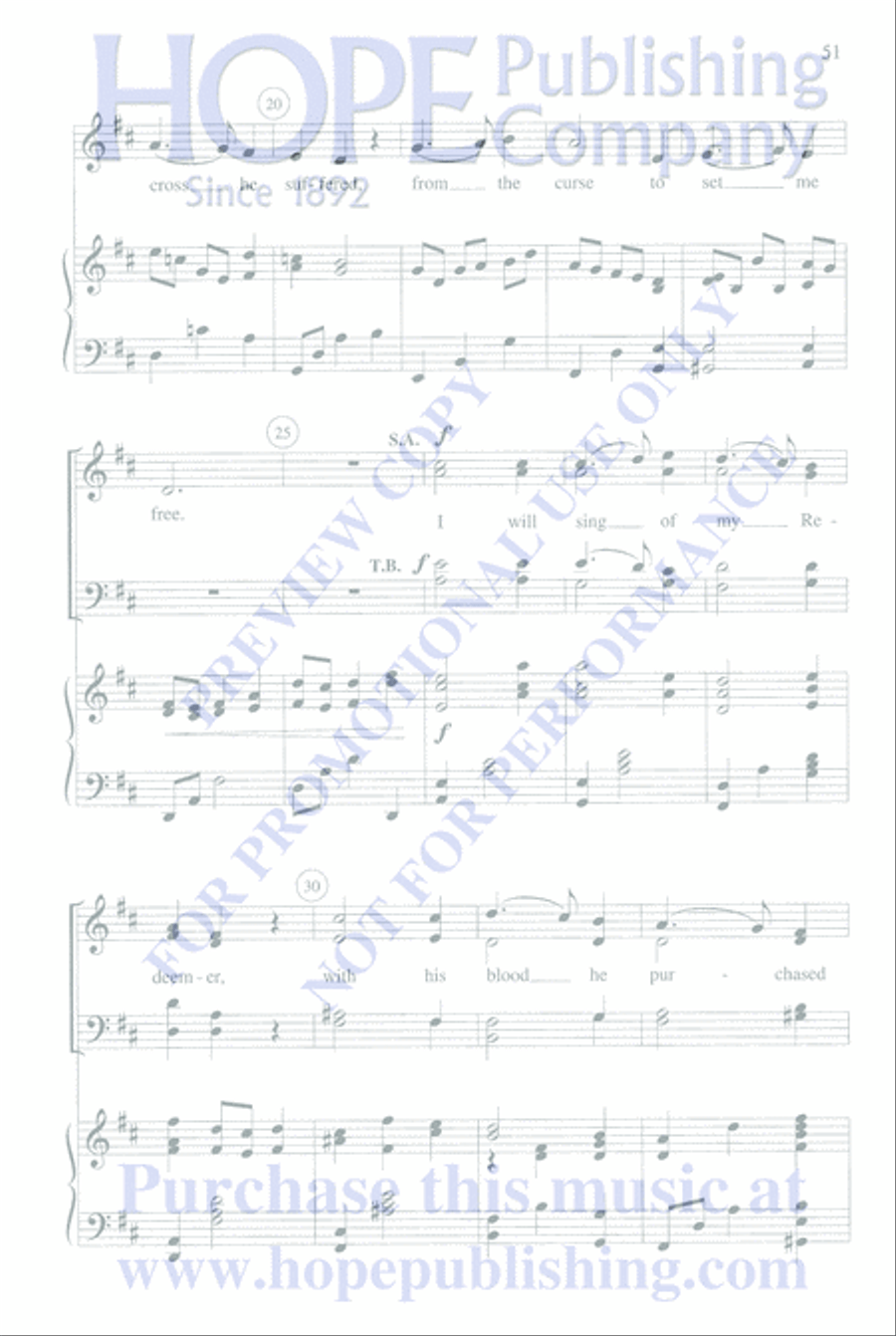 Here is the Love Here is the Love Choir scores gallery preview page 55