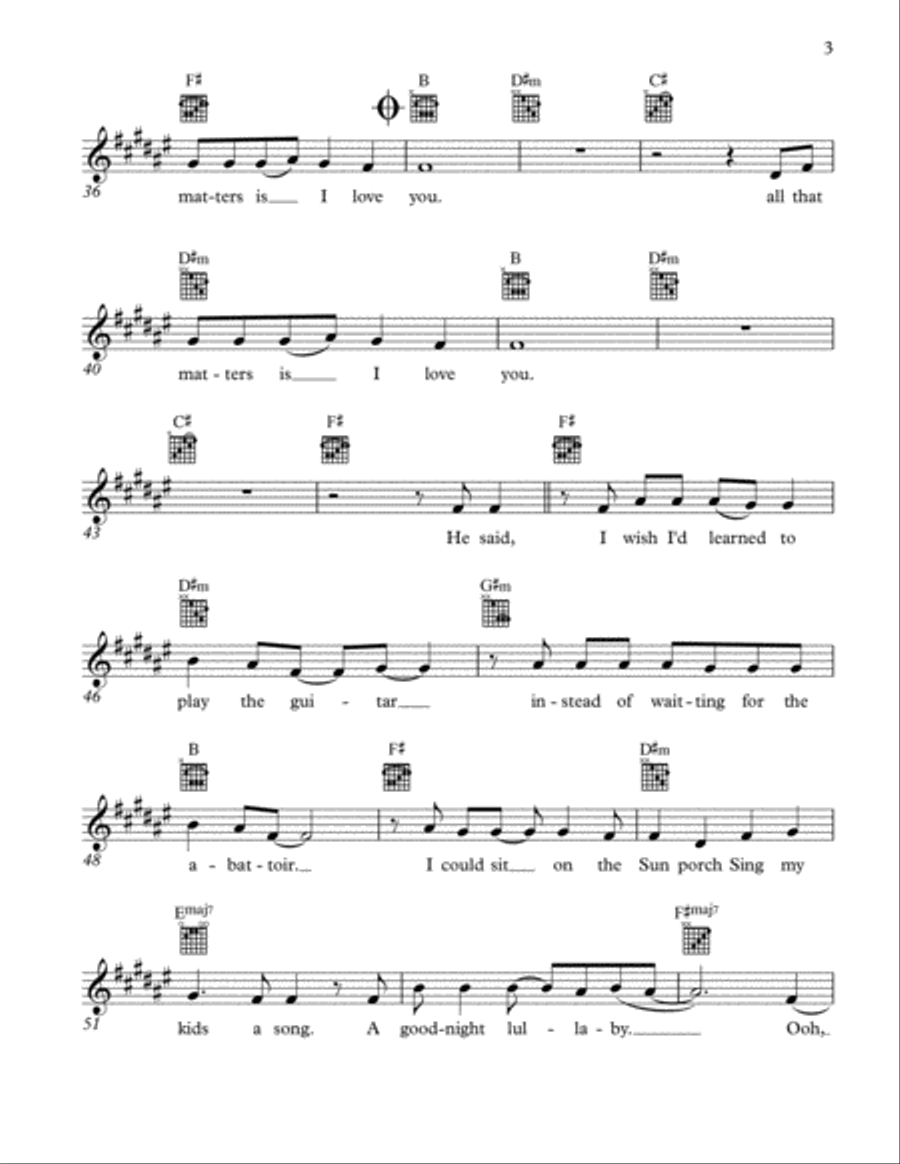 All That Matters All That Matters Voice scores gallery preview page 3