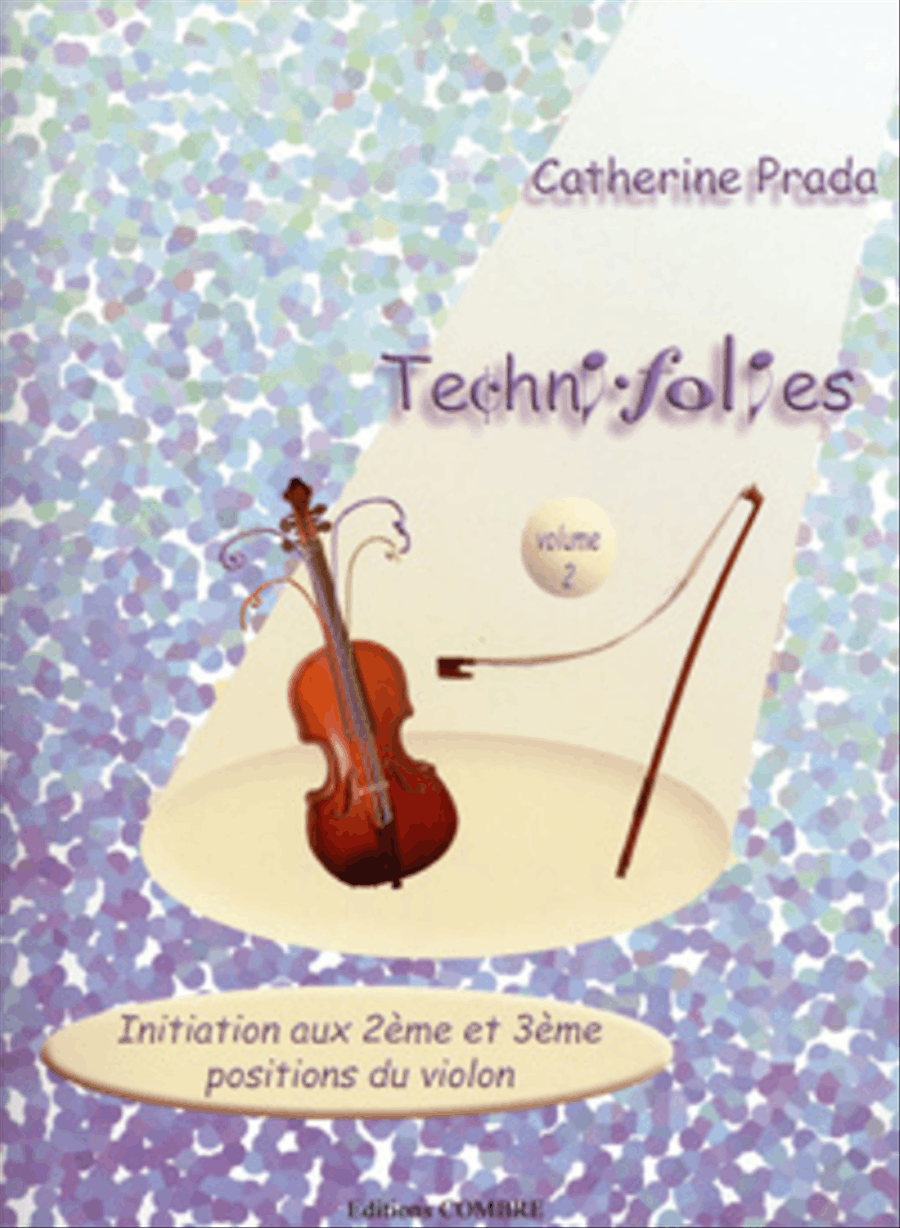 Techni-folies - Volume 2 (initiation aux 2eme et 3eme positions) Violin Solo scores gallery preview page 1