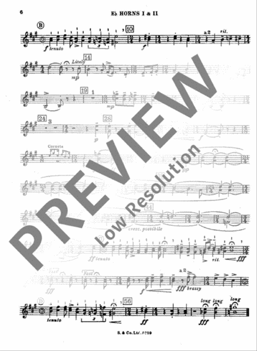 Lincolnshire Posy Horn scores gallery preview page 7