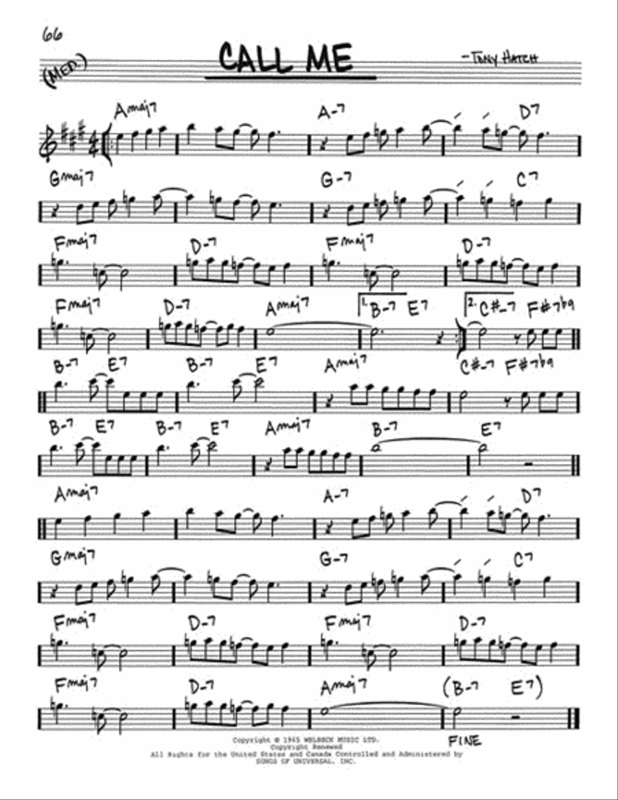 The Real Book – Volume I – Sixth Edition E-Flat Instrument scores gallery preview page 5