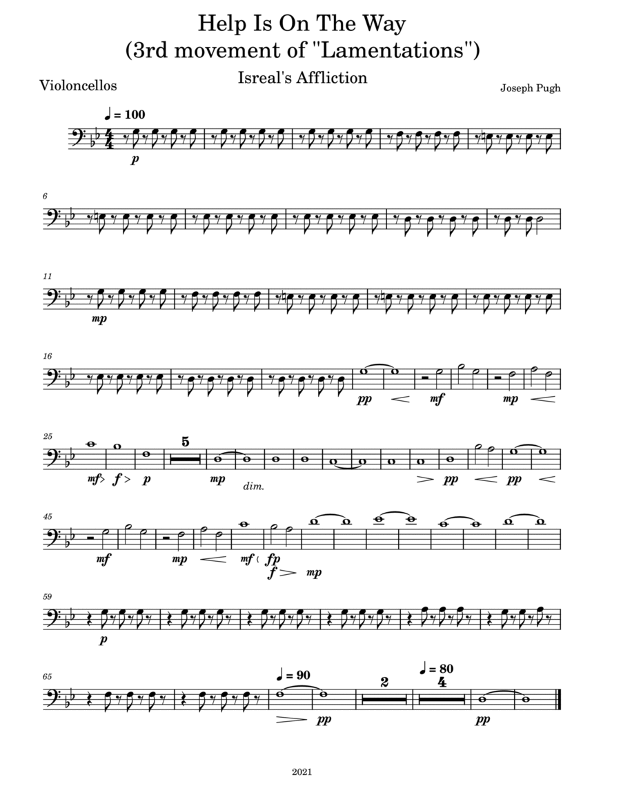 Symphony No.2 Symphony No.2 Full Orchestra scores gallery preview page 1