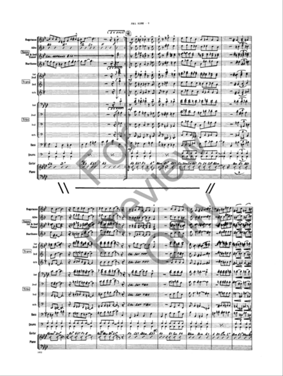 Tip Toe Choir scores gallery preview page 11