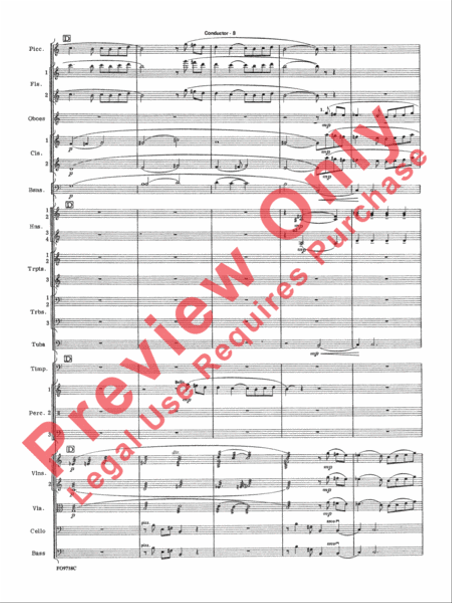 The Empire Strikes Back Medley Full Orchestra scores gallery preview page 11