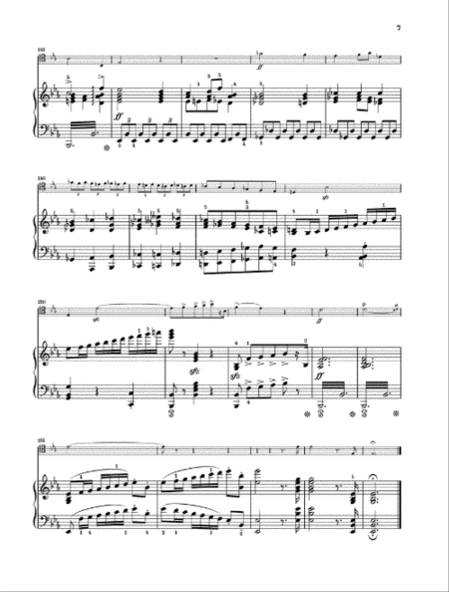 Morceau Symphonique Op. 88 and Morceau De Lecture Piano Accompaniment scores gallery preview page 4