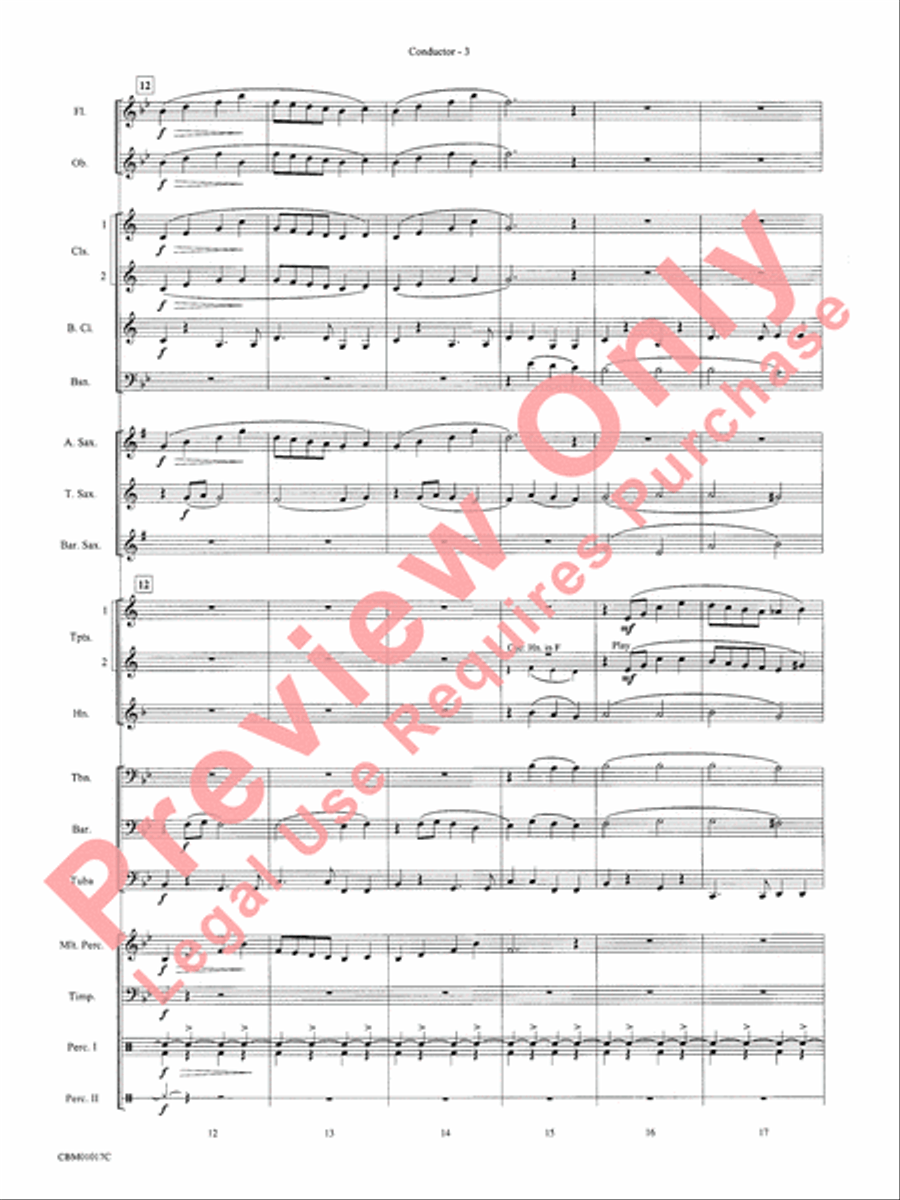 Have Yourself a Merry Little Christmas Concert Band scores gallery preview page 6