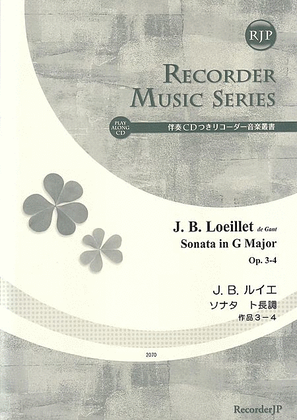 Sonata in G Major, Op. 3-4