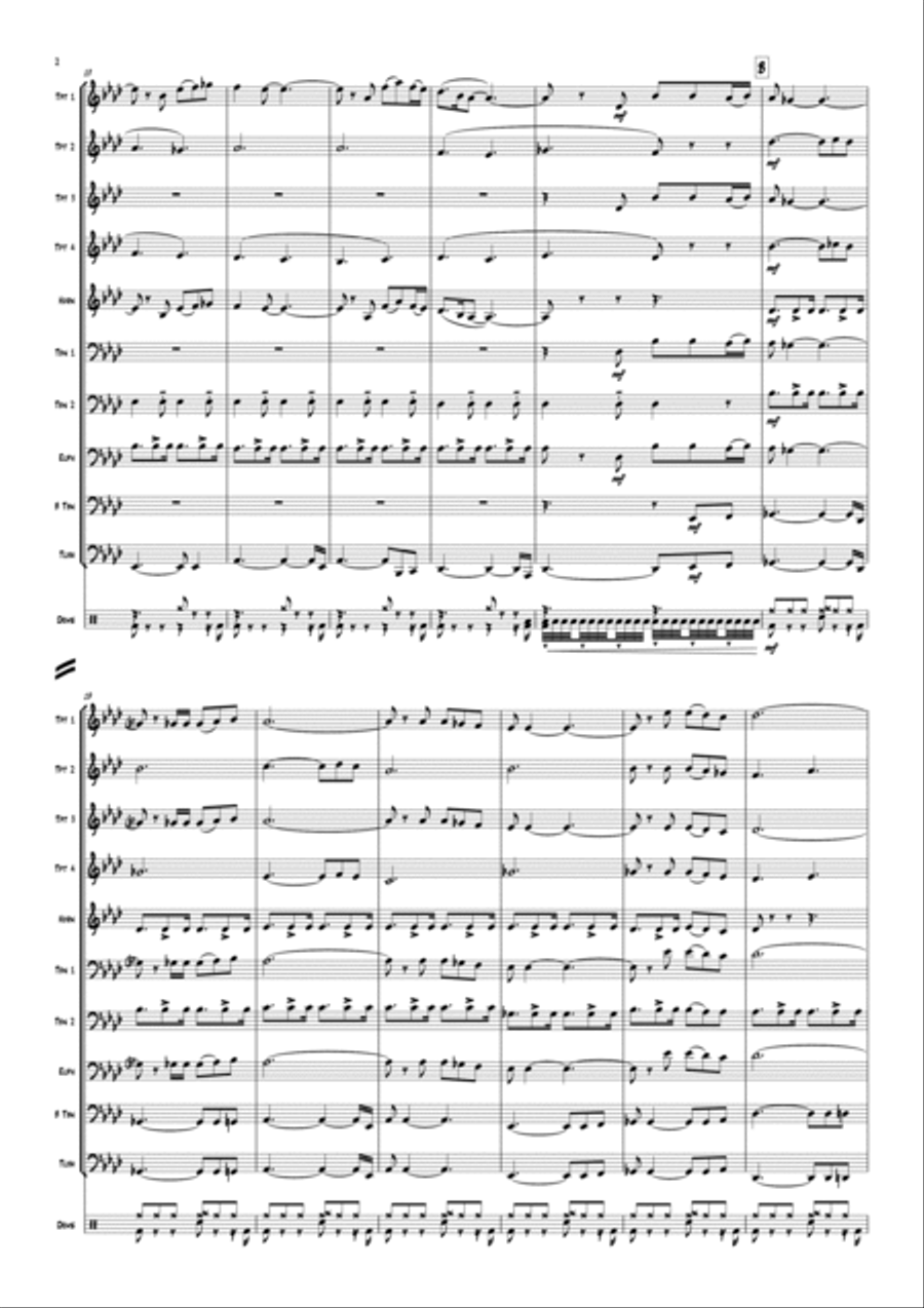Happy Xmas (war Is Over) Horn scores gallery preview page 4