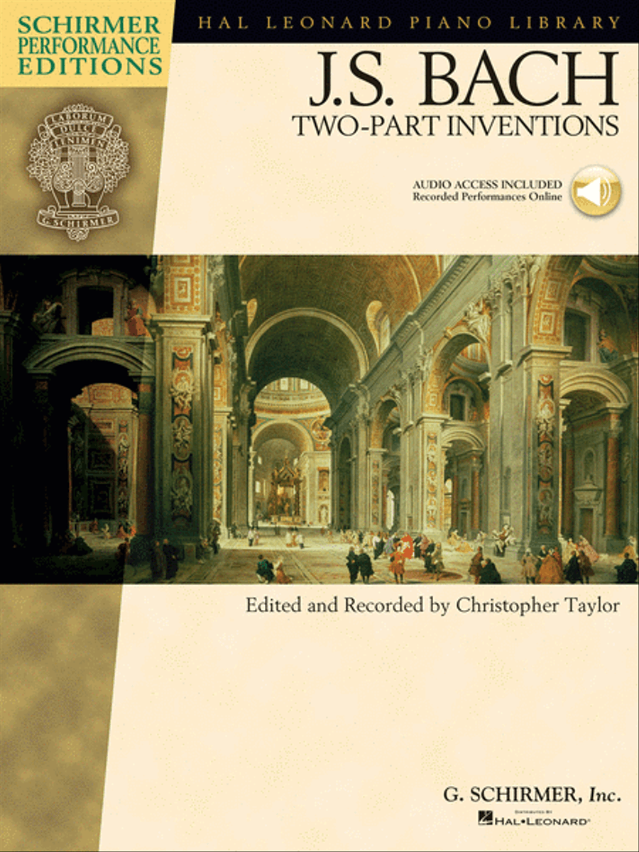 J.S. Bach – Two-Part Inventions Piano Solo scores gallery preview page 1