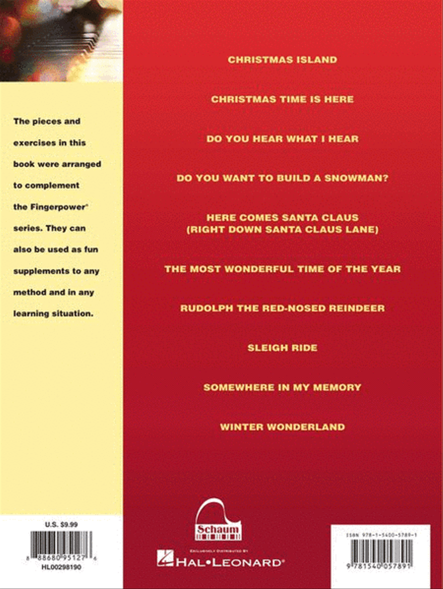Fingerpower Christmas Piano Method scores gallery preview page 7